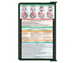WhiteCoat Clipboard® - Green OB Ultrasonography Edition